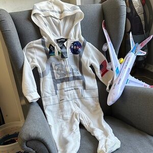 Joe Fresh Space-Themed Kids One Piece - White